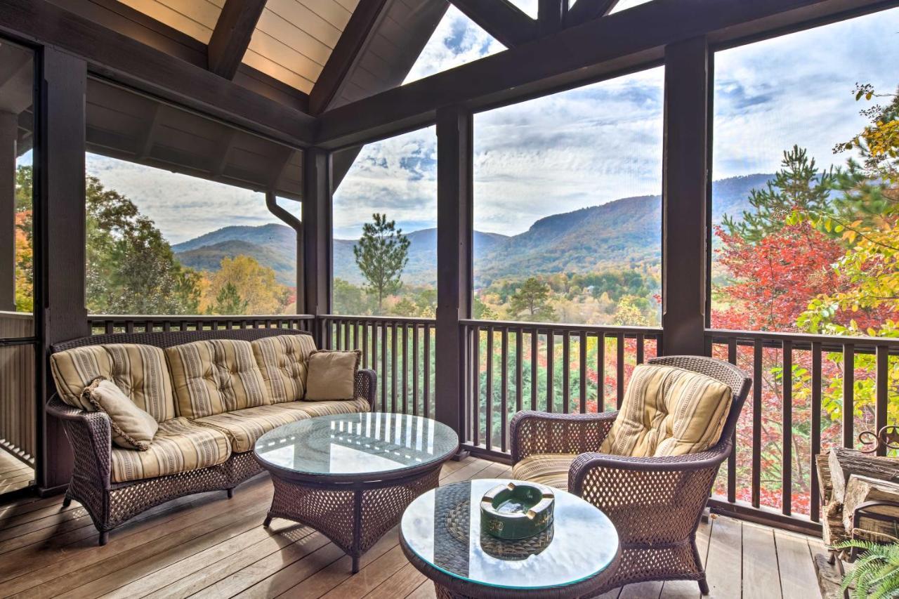 Stunning Mill Spring Home With Mountain Views! Exterior foto